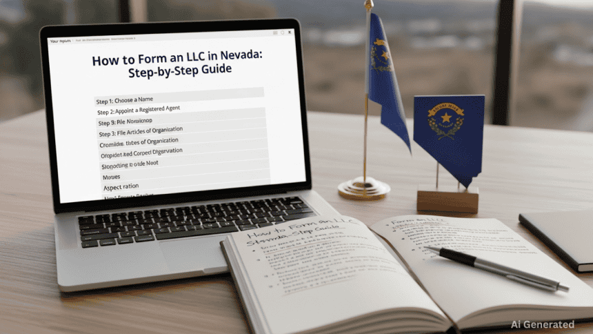 How to Form an LLC in Nevada: Step-by-Step Guide